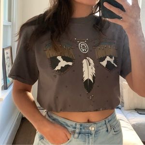 Vintage weather t shirt